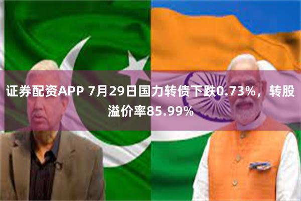 证券配资APP 7月29日国力转债下跌0.73%，转股溢价率85.99%